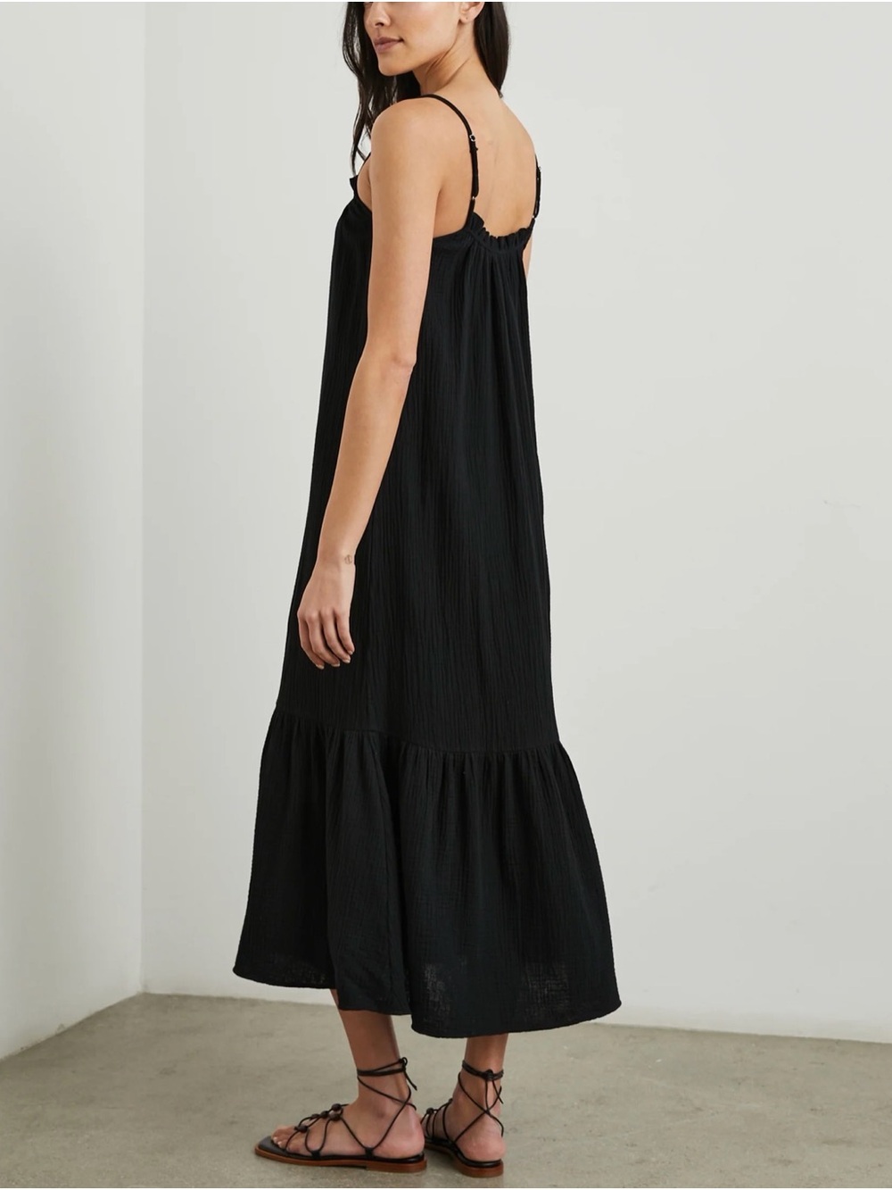 Rails Marseille Tie-Front Cotton Maxi Dress - Picture 5 of 6